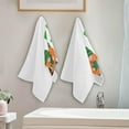 thumbnail image 3 of Coolnut Gnome Trio Lucky Hand Towels 2 PCS, Ultra Soft and Highly Absorbent, St Patrick's Day Decorative Fingertip Towel for Home, Bathroom, Kitchen, 28.3"x14.4", 3 of 4