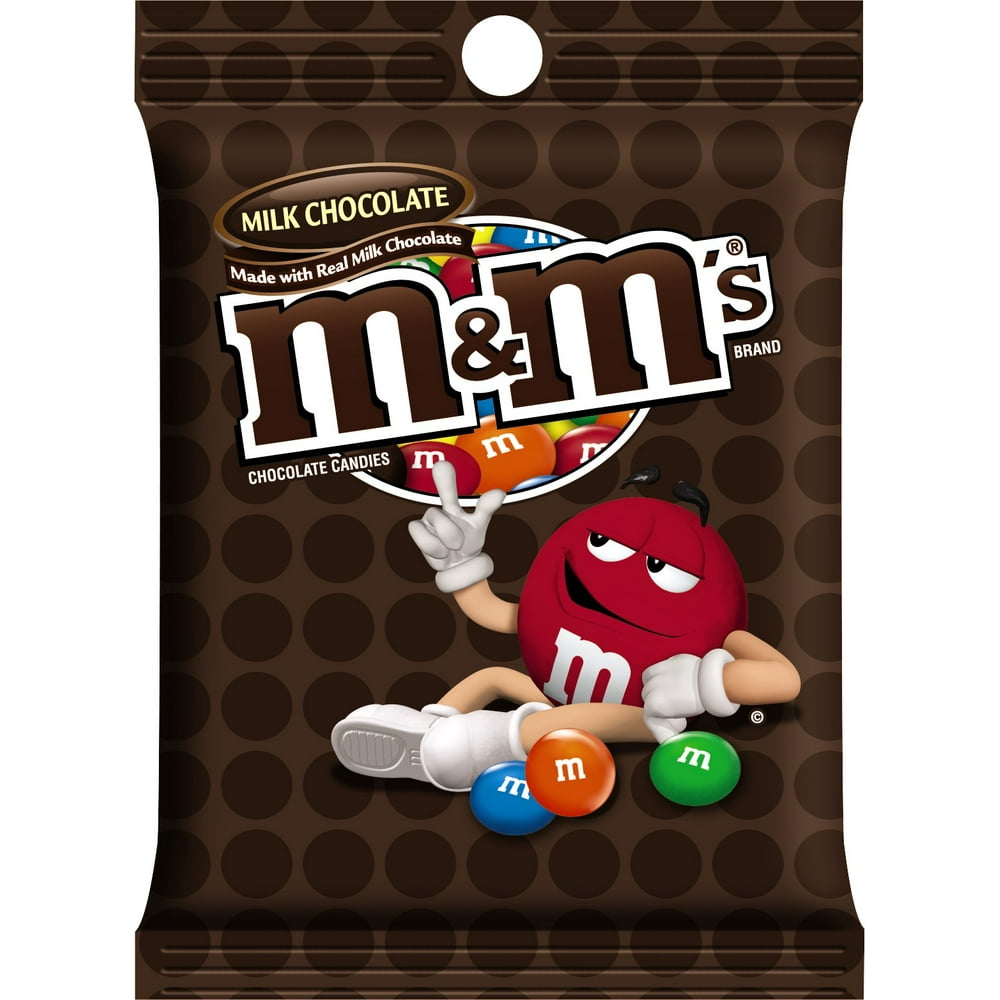 M&M's Milk Chocolate Candy, 2.83 Oz