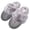 Grey, variant on Millffy Women's Comfy Faux Fur Lining Clog Scuff House Shoes Memory Foam Slip on Anti-skid Sole (US 7-8, Pink)