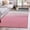 Pink, variant on Round Rugs 5Ft, Blue Pink Brown Ombre Round Area Rug Washable Indoor Throw Carpet, Vintage Farmhouse Wooden Soft Non Slip Circle Rug for Cabinet Bathroom Home Decor Aesthetic