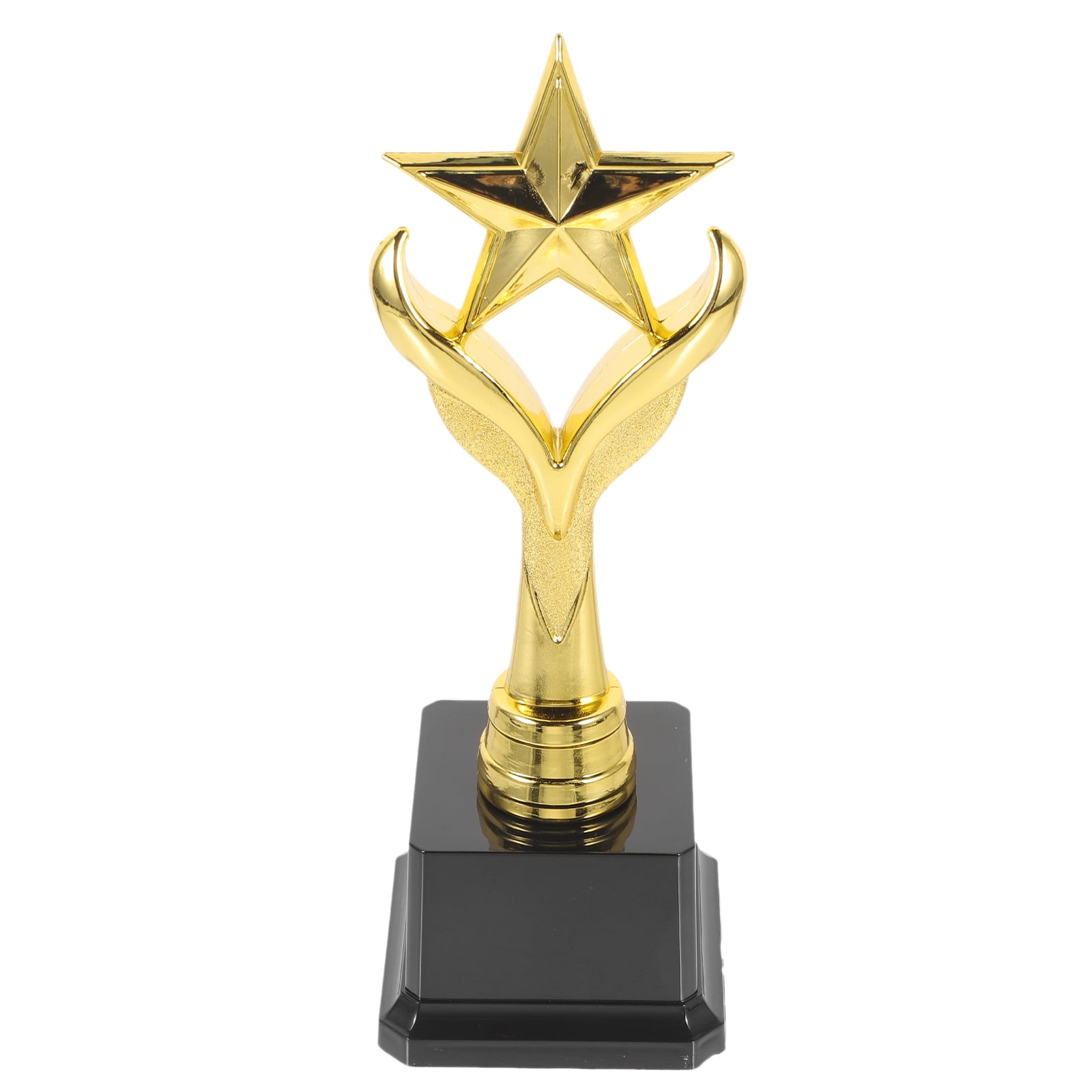 4 Count Awards Trophies for Adults Kids Trophy Winner Student Child Golden