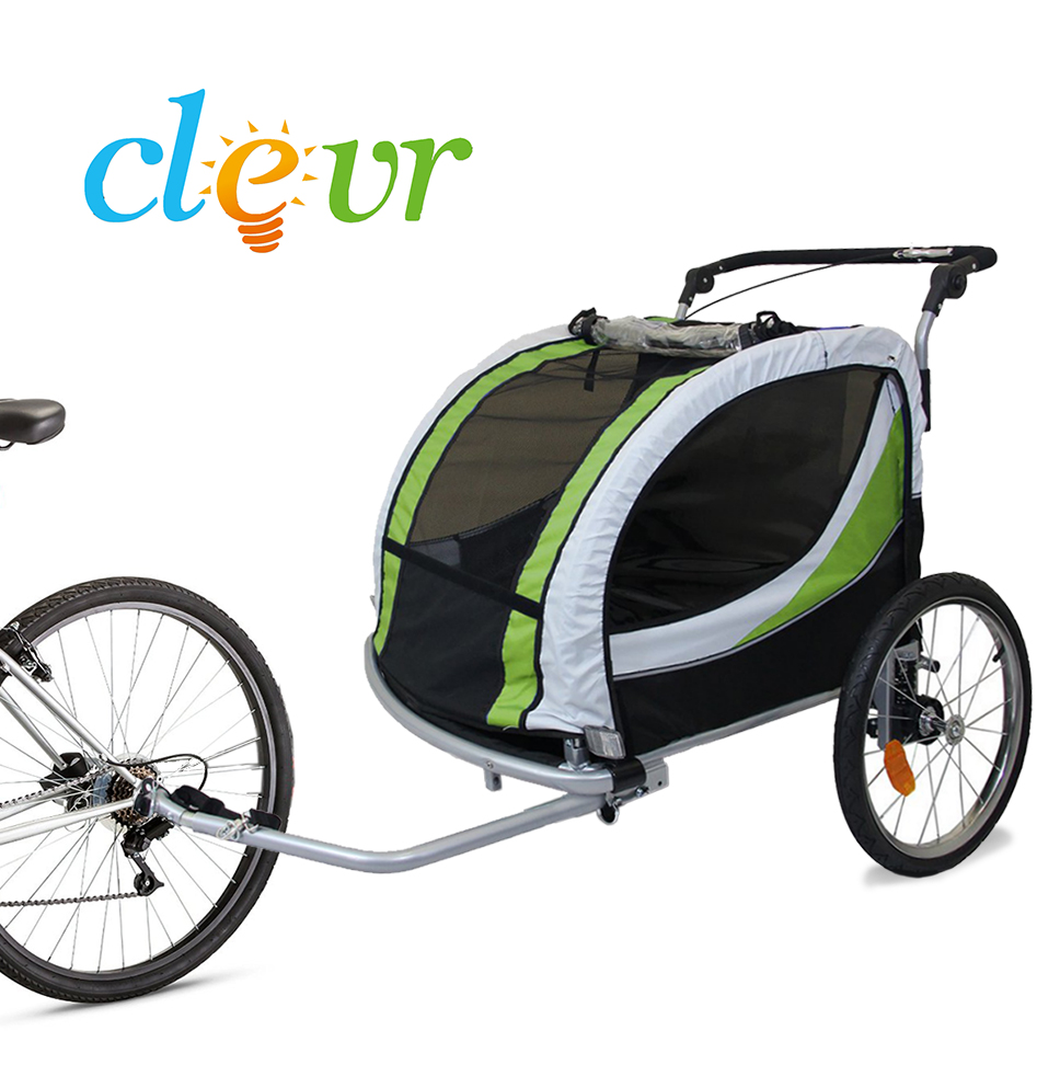 clevr bike trailer