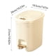 thumbnail image 2 of Cubo de basura para cocina, hogar, sala de estar, dormitorio, pedal con tapa, gran capacidad, cubo de basura para baño, 2 of 5