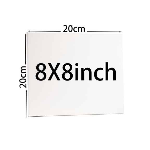 8x8 Inch Custom Canvas Decorative Painting - POD Artwork with Wooden Frame Modern Minimalist Wall Art for Home Officegs murals artistic paintings