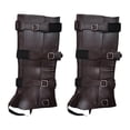 thumbnail image 1 of Fundas para botas , regalo para hombres, zapatos góticos medievales de estilo vintage cómodos Café, 1 of 8