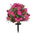 thumbnail image 2 of Outdoor Simulation Flower Ground Arrangement Begonia Flower Bouquet Artificial Fake Flower Patio Potted Plants Simulation Flower Decoration, 2 of 6