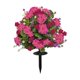 thumbnail image 2 of Adorno de suelo con flores artificiales de begonia para exteriores | Ramo de flores artificiales realista para macetas en el patio, 2 of 6