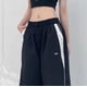 thumbnail image 2 of Pantalones Cargo informales de pierna ancha para mujer, ropa de calle sólida con cordón, pantalones de chándal de cintura elástica, Joggers sueltos Y2K, pantalones holgados de Hip Hop, 2 of 5