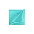 thumbnail image 2 of INSPIRE CHIC Men's Pocket Square Solid Color Handkerchiefs Self-folded For Wedding Party Turquoise One Size, 2 of 4