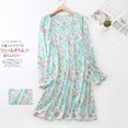thumbnail image 2 of REDHOTYPE Mignonne Imprimé Pyjama Coton Pyjama Femmes Tricoté Pyjama à Manches Longues Pyjama Confortable Homewear, 2 of 3