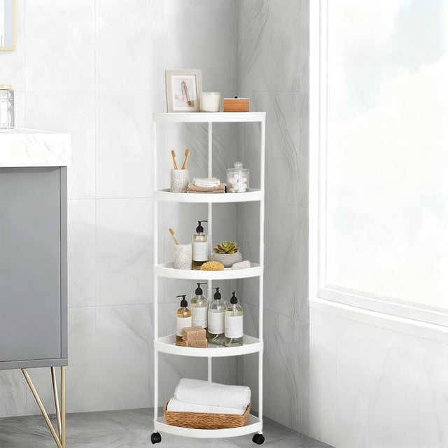 Shelf Rack For Bathroom Freestanding Corner Storage Rack For Toiletries Bathroom Corner Storage Shelf