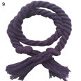 thumbnail image 1 of EIMELI 2Pcs Solid Color Weaving Cotton Linen Rope Curtain Tieback Holder Home Decor, 1 of 8