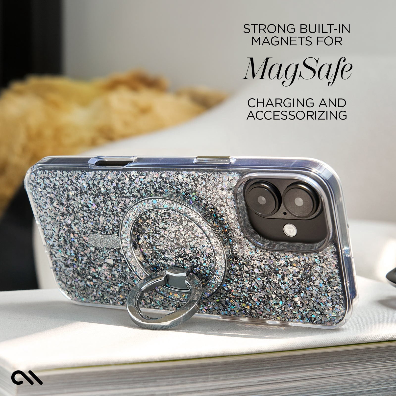 Case-Mate Apple iPhone 16 MagSafe Compatible Case - Twinkle Disco