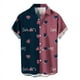 thumbnail image 4 of Camisas casuales con estampado de amor en 3D para hombre, camisa de playa de estilo hawaiano de manga corta a la moda, ropa de gran tamaño para hombre, 4 of 5