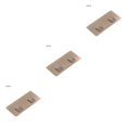thumbnail image 3 of Bewildely Ganchos Perchas autoadhesivas Ganchos de estante sin rastro montados en la pared de plástico, Ganchos dobles, 2pcs / set Type1 NO1 Bewildely CBP269542, 3 of 6