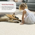 thumbnail image 5 of nuLOOM Marlow Machine Washable Soft Shaggy Faux Sheepskin Area Rug, 3' x 5', Marlow Off-white, 5 of 11