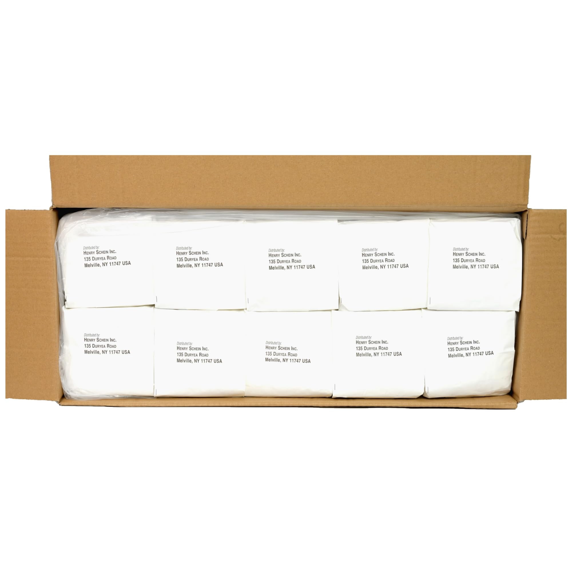 Henry Schein 200/Pack Non-Sterile Gauze Pads 4’’ x 4’’ for Wound Dressing Gauze Sponge-Pads for Wound Care - 12-Ply - 100% Cotton & Highly Absorbent - 10 Packs (200/Pack)