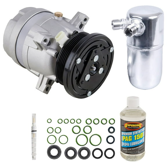AC Compressor & A/C Kit For Chevy S10 S-10 GMC Sonoma S15 S-15 Isuzu Hombre 2.2L 4-Cyl 1996 1997 - BuyAutoParts