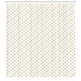 thumbnail image 3 of Ambesonne Pink Hearts Shower Curtain, Even Pattern Hearts, 69"Wx84"L, Pale Earth Yellow Rose, 3 of 3