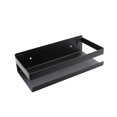 thumbnail image 1 of Estante de ducha y almacenamiento, muebles de baño de acero inoxidable negro, 1 of 4