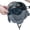 black, variant on 1pc Clip On Strainer Silicone for All Pots and Pans, Pasta Strainer Clip on Food Strainer for Meat Vegetables Fruit Silicone Kitchen Colander