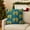 C, variant on Velvet Christmas Pillow Cover with Bow, Green or Blue Color Option, Plush Holiday Decor for Sofa Bedroom Festive Atmosphere A