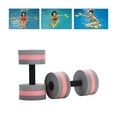 thumbnail image 4 of 100Fens 1 Pair Aqua Fitness Barbells Foam Dumbbells Hand Bars Pool Resistance Exercise, 4 of 6