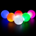 thumbnail image 1 of Lot de 3 Balles de Golf Lumineuses, Multicolores, Taille Unique, 1 of 5