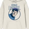 thumbnail image 7 of Star Trek The Original Series Captain Spock Logical Men's Sand Graphic Hoodie-3XL, 7 of 7