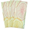 thumbnail image 2 of GZHJMY Fruit Lemon 4PCS Kitchen Towels Dish Clothes Absorbent Dishcloths Reusable Rapid Drying for Kitchen Bathroom Hotel Household Hand Towels 29"X18" inch, 2 of 7