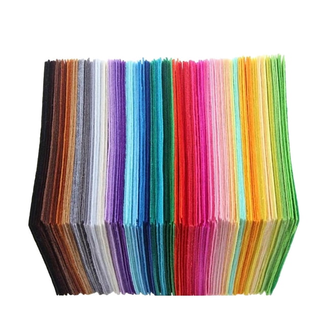 BESTYASH 40Pack Multi Fabric Pieces Crafts For Children DIY Projects And Handmade Craft Activities