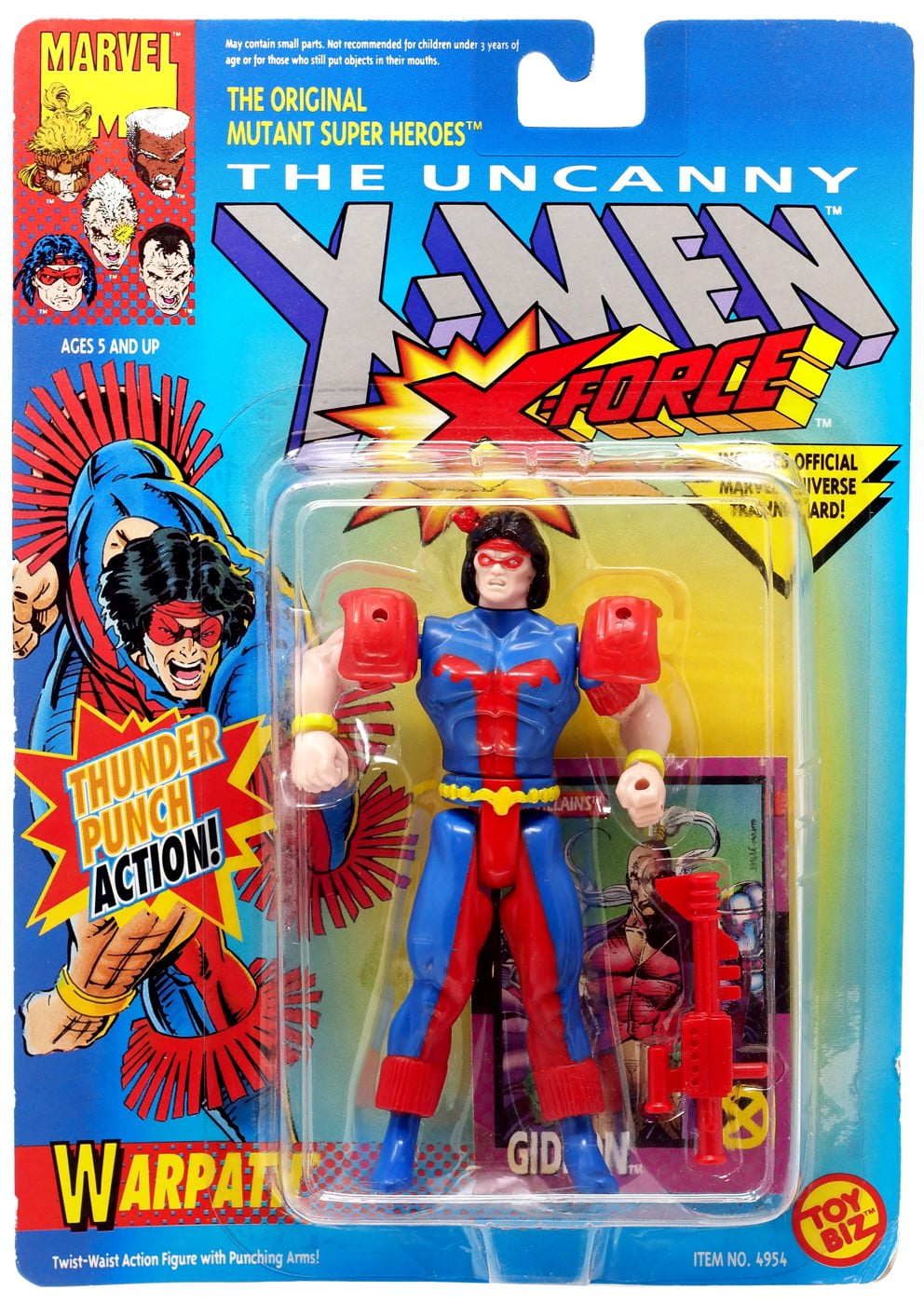 X-men X-force Black Tom 6 Inch Vintage Action Figure 1994 Toy Biz for sale online