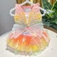 thumbnail image 4 of Gato Pretty Fairy Ropa de disfraces de mascotas lindo vestido de traje para Halloween Festival de Navidad Cosplay Party, 4 of 8