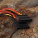 thumbnail image 5 of Cable 5 uds 4 pines IDE macho a doble SATA Y divisor hembra HDD Cable adaptador de corriente, 5 of 5