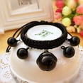 thumbnail image 1 of Collar Ajustable LYD para Gato Tejido a Mano con 5 campanas Tamaño Ideal, 1 of 2