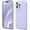 Purple, variant on Decase Phone Cover for Apple iPhone 15 Pro 6.1",Soft Liquid Silicone Anti-Scratch Case With Microfiber Lining,Ultra Slim Shockproof Shell for iPhone 15 Pro - Yellow