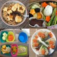 thumbnail image 2 of CHUANK Mini Stainless Steel Fruit Vegetable Cookie Shape Cutters Kid Food Mold Set, 2 of 7