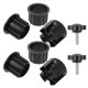 thumbnail image 5 of Outdoor Umbrella Base Stand Round Shape Simple Design Wear-Resistant Silicone Black 2.4X2.4X1.6In 8Set, 5 of 5