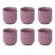 thumbnail image 1 of Macetas de cerámica Advancent 6 piezas Mini Cactus rojo, 1 of 6