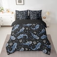 thumbnail image 2 of Feelyou Kid Marine Shark Bedding Comforter Set 7pcs, Kawaii Coral Animal King Bedding Sets, 2 of 8