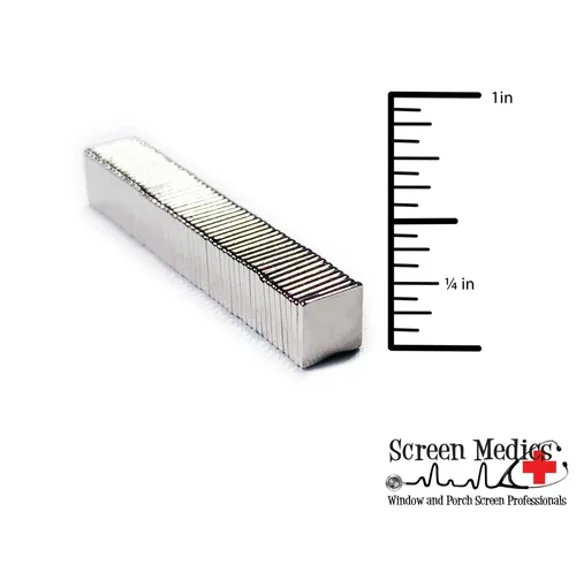150 Pack - Neodymium Rare Earth Magnets 1/4" X 1/4" X 1/32" N35