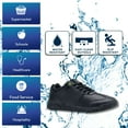 thumbnail image 2 of Shoes for Crews Liberty ECO, Women's Slip Resistant,Food Service Work Sneakers, Water Resistant, Black, 2 of 6