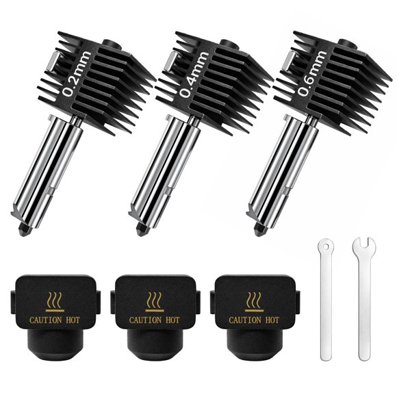 Kit de 3 boquillas desmontables Hotend CreatryLab para Bambu Lab A1