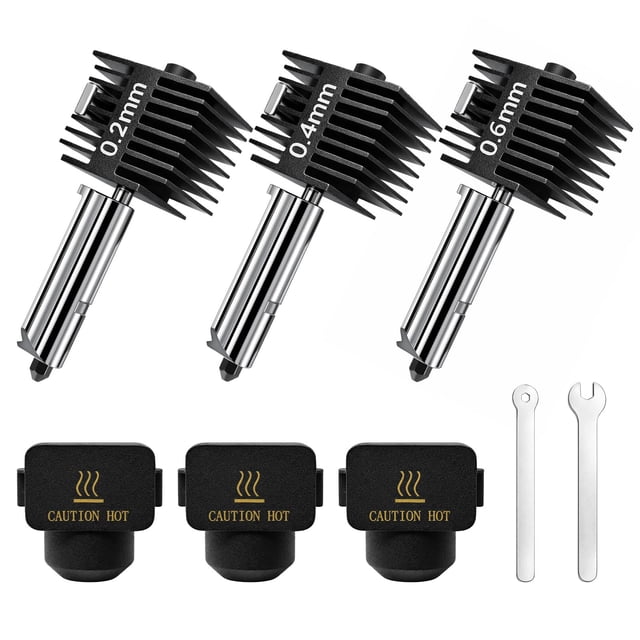 Kit de 3 boquillas desmontables Hotend CreatryLab para Bambu Lab A1