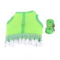 thumbnail image 1 of Soft Rabbits Harness With Elastic Rope,Bunny  Harness And Leash Set  Mesh Vest Small Pet Harness No Pulling Comfort Vest Guinea Pig Harness And Leash Set For, 1 of 8