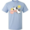 thumbnail image 3 of Inktastic Fun Farm Animals- Cow, Pig, Chick T-Shirt, 3 of 5