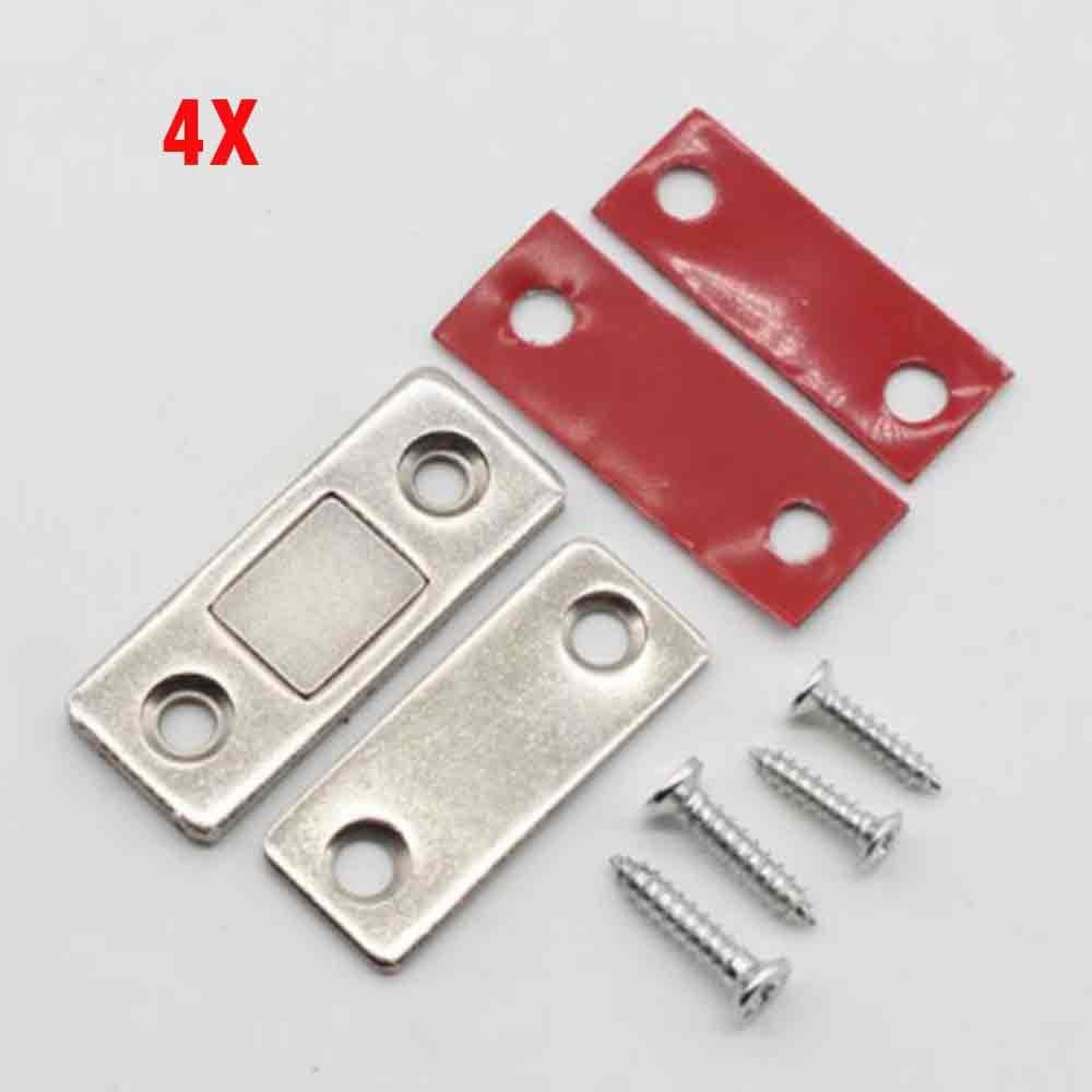 Strong Magnetic Catch Latch Ultra Thin For Door Cabinet Cupboard Closer Set Home