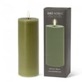 thumbnail image 2 of Set of 2 Green Led Pillar Candle, 2 of 3