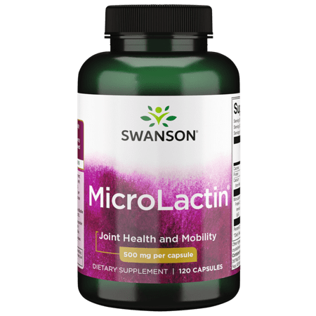 Swanson Microlactin 500 mg 120 Capsules