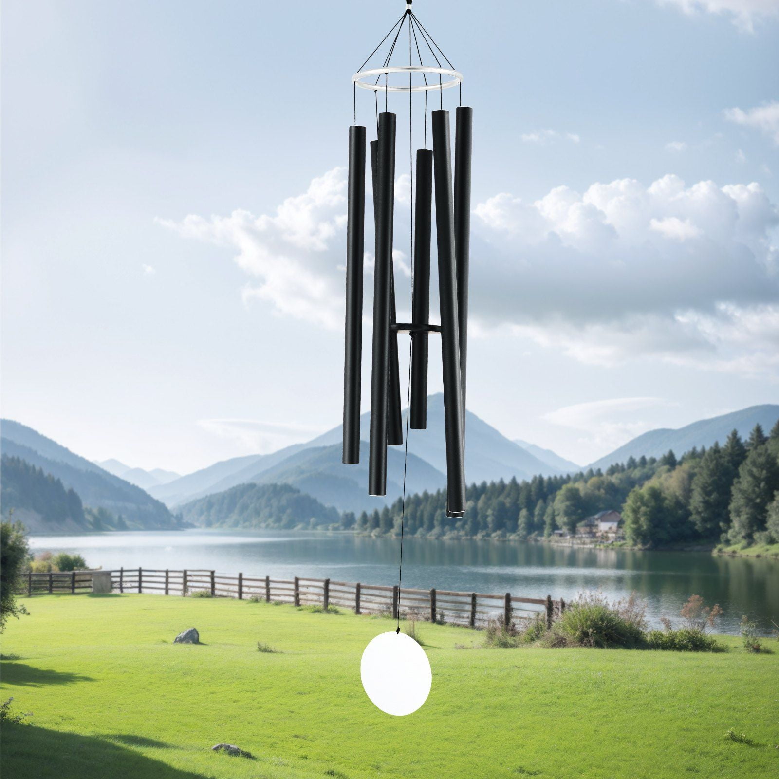 Heavy-Duty 66-Inch Deep Tone Wind Chimes – Outdoor Aluminum Memorial Wind Chime